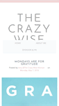 Mobile Screenshot of crazywisewoman.com